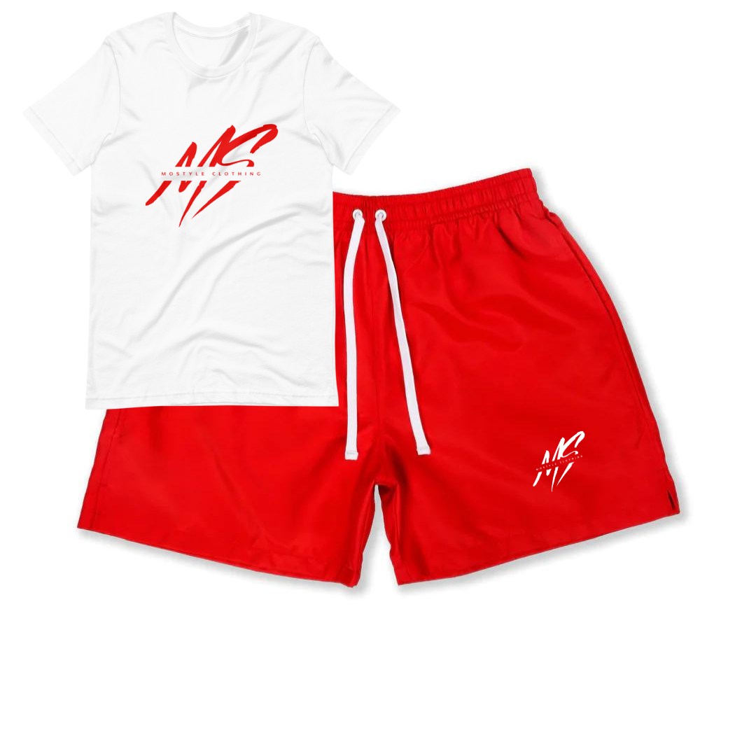 Mostyle Summer Packs(T-Shirt)Red Logo