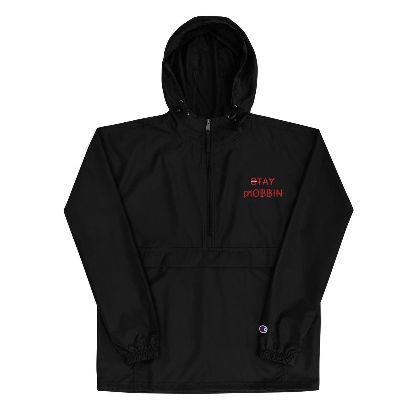 STAYMOBBIN Embroidered Champion Packable Jacket