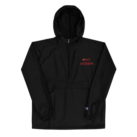 STAYMOBBIN Embroidered Champion Packable Jacket