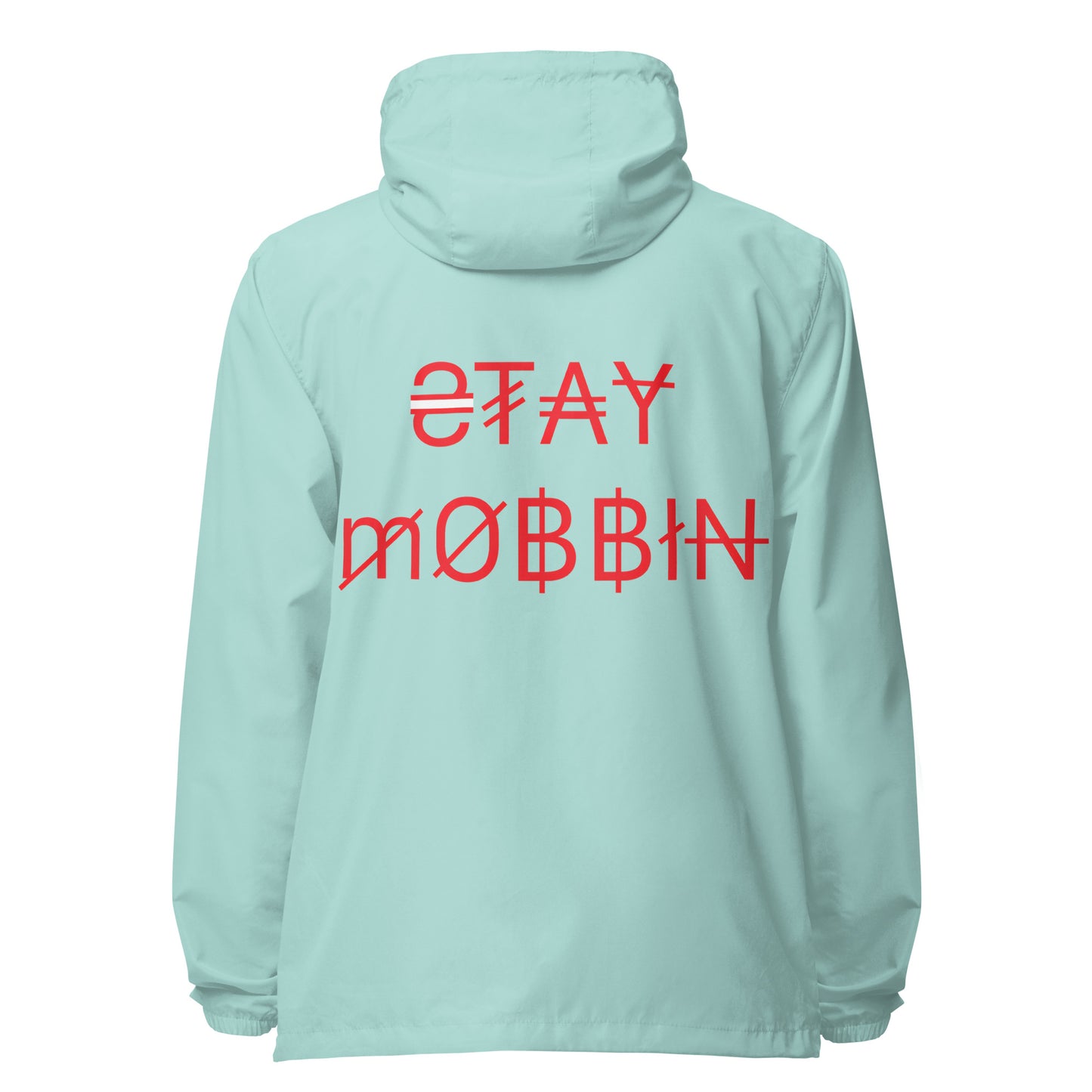 STAYMOBBIN Unisex lightweight zip up windbreaker