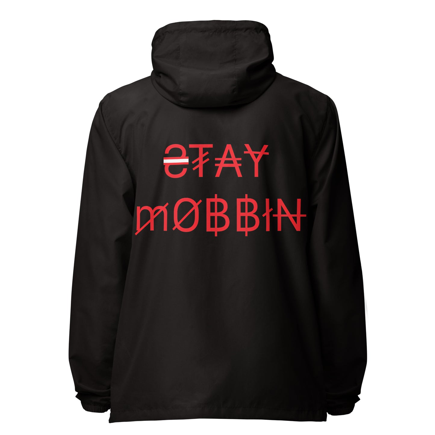 STAYMOBBIN Unisex lightweight zip up windbreaker