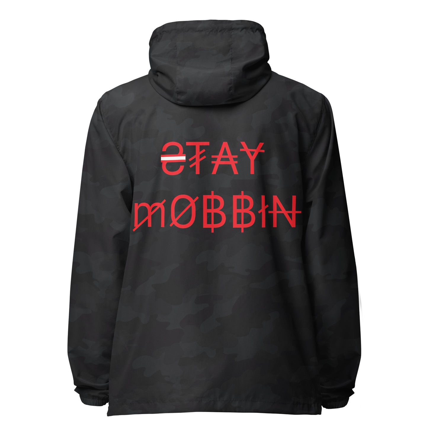 STAYMOBBIN Unisex lightweight zip up windbreaker