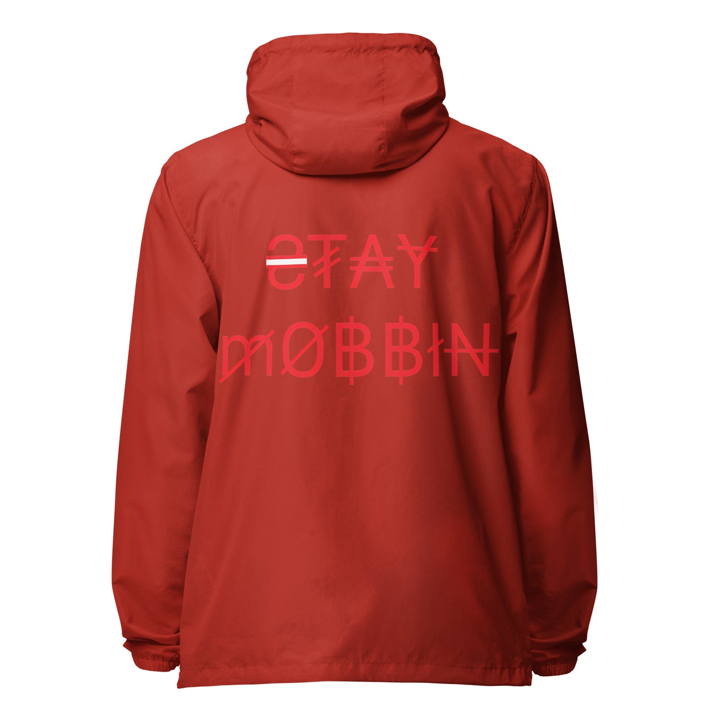 STAYMOBBIN Unisex lightweight zip up windbreaker