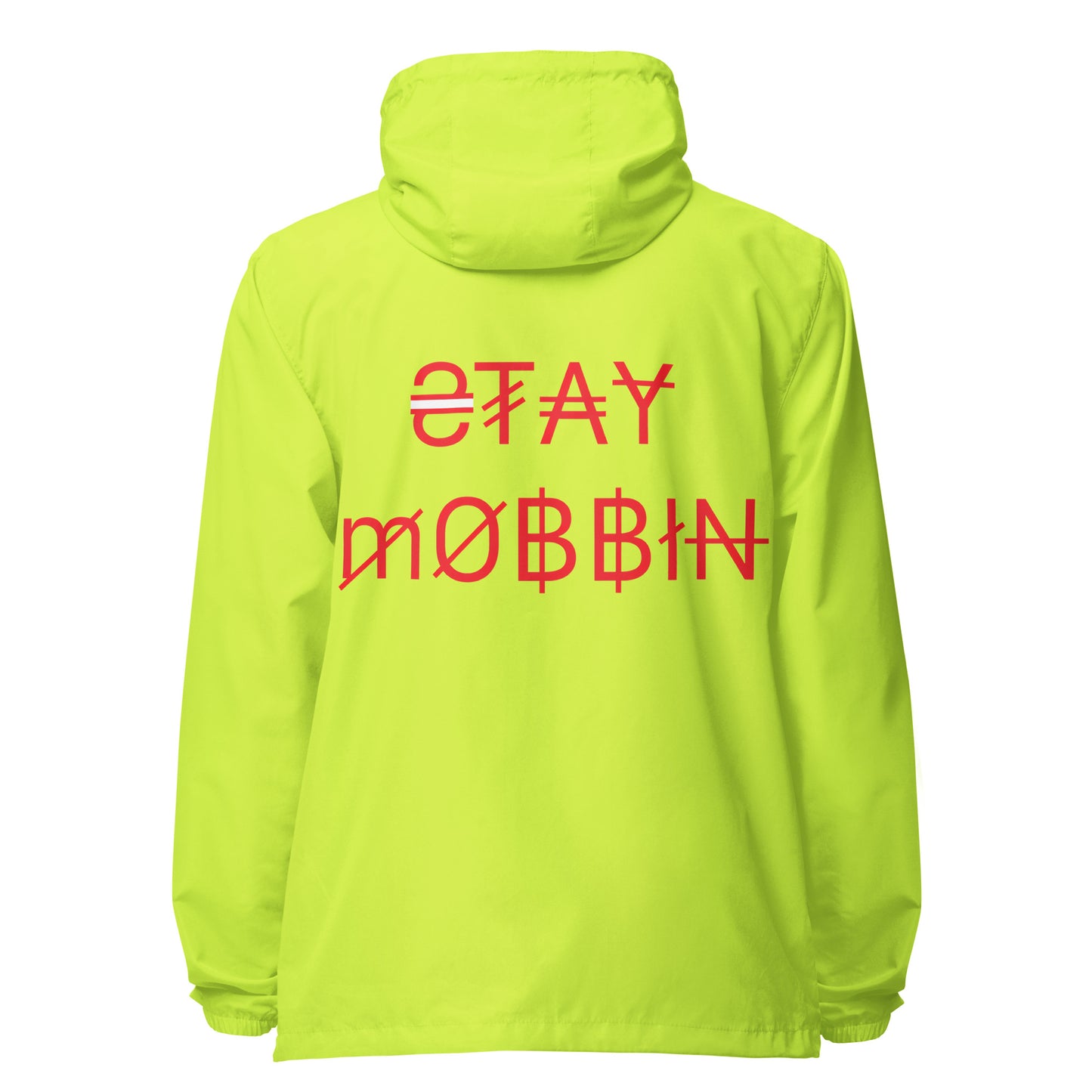 STAYMOBBIN Unisex lightweight zip up windbreaker